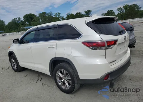 2014 Toyota Highlander Le из США, поврежденный, VIN 5TDZKRFH5ES005718